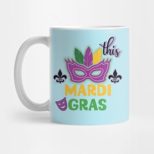 Mardi Gras Carnival Parade Mug